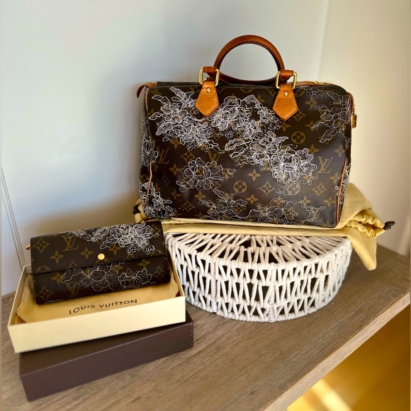 LOUIS VUITTON SPEEDY BAG .30 M Empire Orie & matching wallet - Picture 1 of 4
